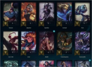 CONTA LOL NV 43 SMURF EX PLATINA MMR ALTO - League of Legends