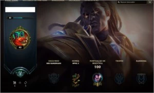 CONTA LOL NV 43 SMURF EX PLATINA MMR ALTO - League of Legends