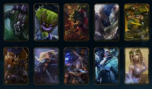 Conta League of Legends Full Acesso - 122 Champs e 45 Skins LOL