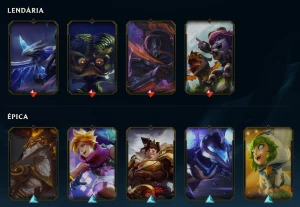 Conta League of Legends Full Acesso - 122 Champs e 45 Skins LOL