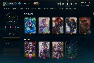 Conta 2013 - Main katarina com todos campeões e 356 skins - League of Legends LOL