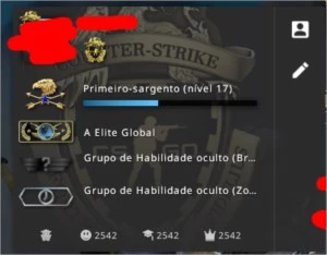 VENDO CONTA CSGO GLOBAL ELITE, 1k100horas - Counter Strike