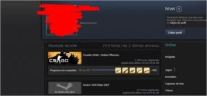 VENDO CONTA CSGO GLOBAL ELITE, 1k100horas - Counter Strike