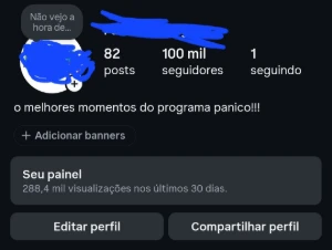 Conta instagram com 100k de seguidores reais - Redes Sociais