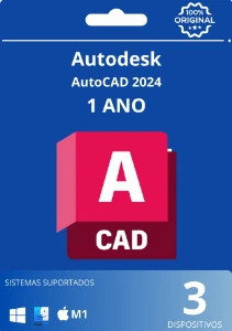 AUTOCAD 2025 - 3 dispositivos - anual