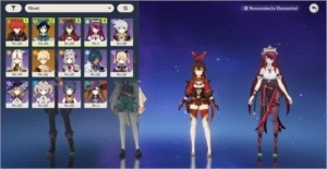 AR 32 Genshin Impact Diluc + Venti + Mona