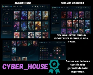 Conta lol 2016/2017 - League of Legends