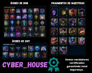 Conta lol 2016/2017 - League of Legends