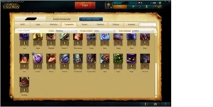 Conta League of Legends no ranked 1/7 LOL