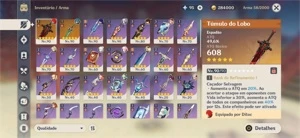 Conta Genshim com Ayaka, Kokomi, Diluc e Shogun full buildad - Genshin Impact