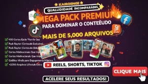 MEGA PACK PREMIUM – +5.000 Arquivos para Criadores - Outros