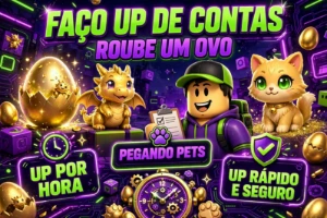Up de contas de roube um ovo - Roblox