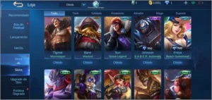 Conta Mobile Legends
