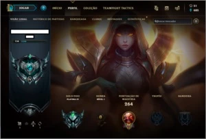 Conta lol plat 4 - League of Legends