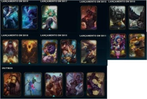 Conta lol plat 4 - League of Legends