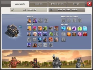 Conta Cv9 Semi-Full BARATA!! clash of clans