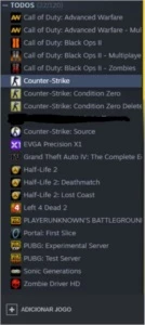 Conta Counter-Strike Global Offensive - Counter Strike CS