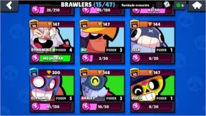 Conta Brawl Stars R$54,90