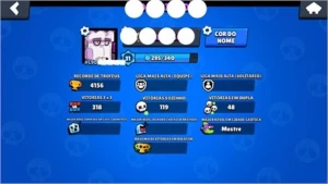 Conta Brawl Stars R$54,90