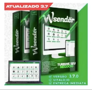 WaSender 3.7 + Chave de ativação