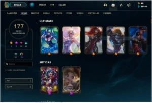 CONTA DE LEAGUE OF LEGENDS E CONTA DE STREAM INTERMEDIARIA LOL