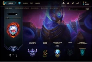 CONTA DE LEAGUE OF LEGENDS E CONTA DE STREAM INTERMEDIARIA LOL