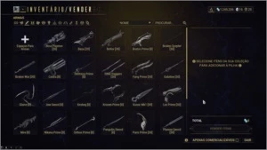 Conta Warframe M11 - Outros