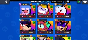 Conta Brawl Stars Intermediária