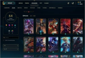 Conta LOL plat 2 - League of Legends