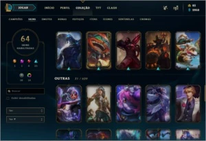 Conta LOL plat 2 - League of Legends