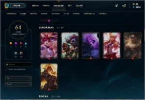Conta LOL plat 2 - League of Legends