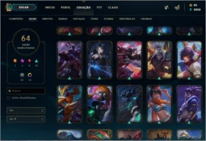 Conta LOL plat 2 - League of Legends