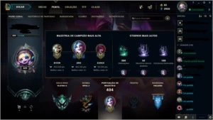 Conta LOL plat 2 - League of Legends