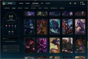 Conta LOL plat 2 - League of Legends