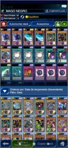 CONTA YUGIOH DUEL LINKS MAGO NEGRO FULL - Others