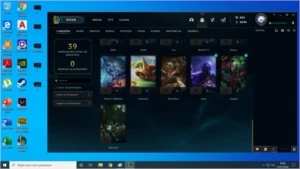 Conta Lol Ouro 4 Com Muitas Skins e Campeões - League of Legends