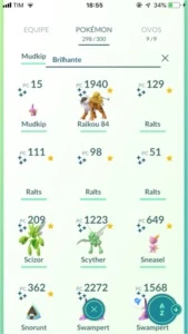 Conta level 34 - Pokemon Go - Pokémon