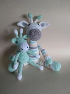 Amigurumi Girafas - Artesanato e Personalizados
