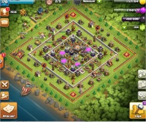 Clash of Clans cv11 semi full