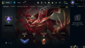 Conta LoL DIAMANTE 4 sem email confirmado 40k+ EA - League of Legends