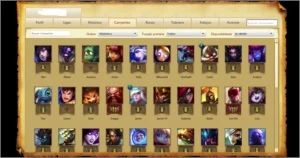 Conta League of Legends - Unraked 207 LOL