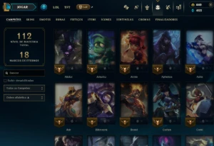 Conta Lol Bronze, 28 Skins, 2 Ultimate, 1 Mitica, 2 Lendaria - League of Legends
