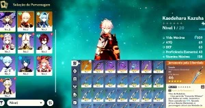 ✨Genshin Impact Kazuha + Juramento pela Liberdade+Eula AR10✨