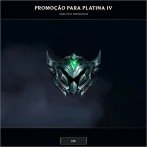 CONTA PLATINA - 60% DE WINRATE - COM SKIN E RP - League of Legends LOL