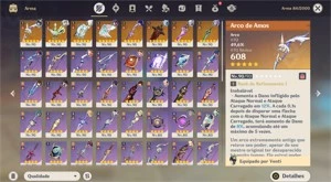 CONTA GENSHIN IMPACT AR60 TODOS OS ARCONTES