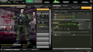 Conta no Combat Arms 1,7M GP e armas permanentes