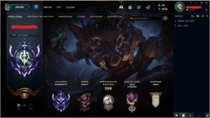 Conta Diamante IV baratinha - League of Legends LOL