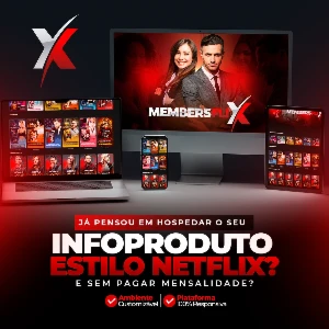 Área de membros estilo Netflix - Serviços Digitais