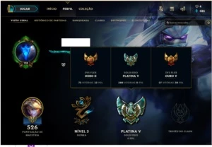 Conta LEague of legends LOL