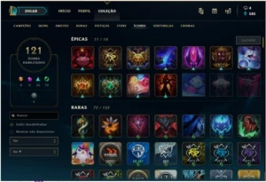 Conta LEague of legends LOL